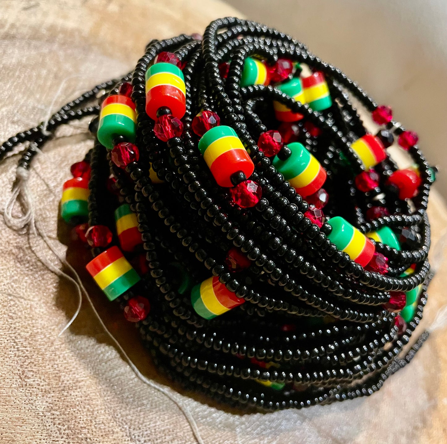 Jah’s Premade Waist Beads