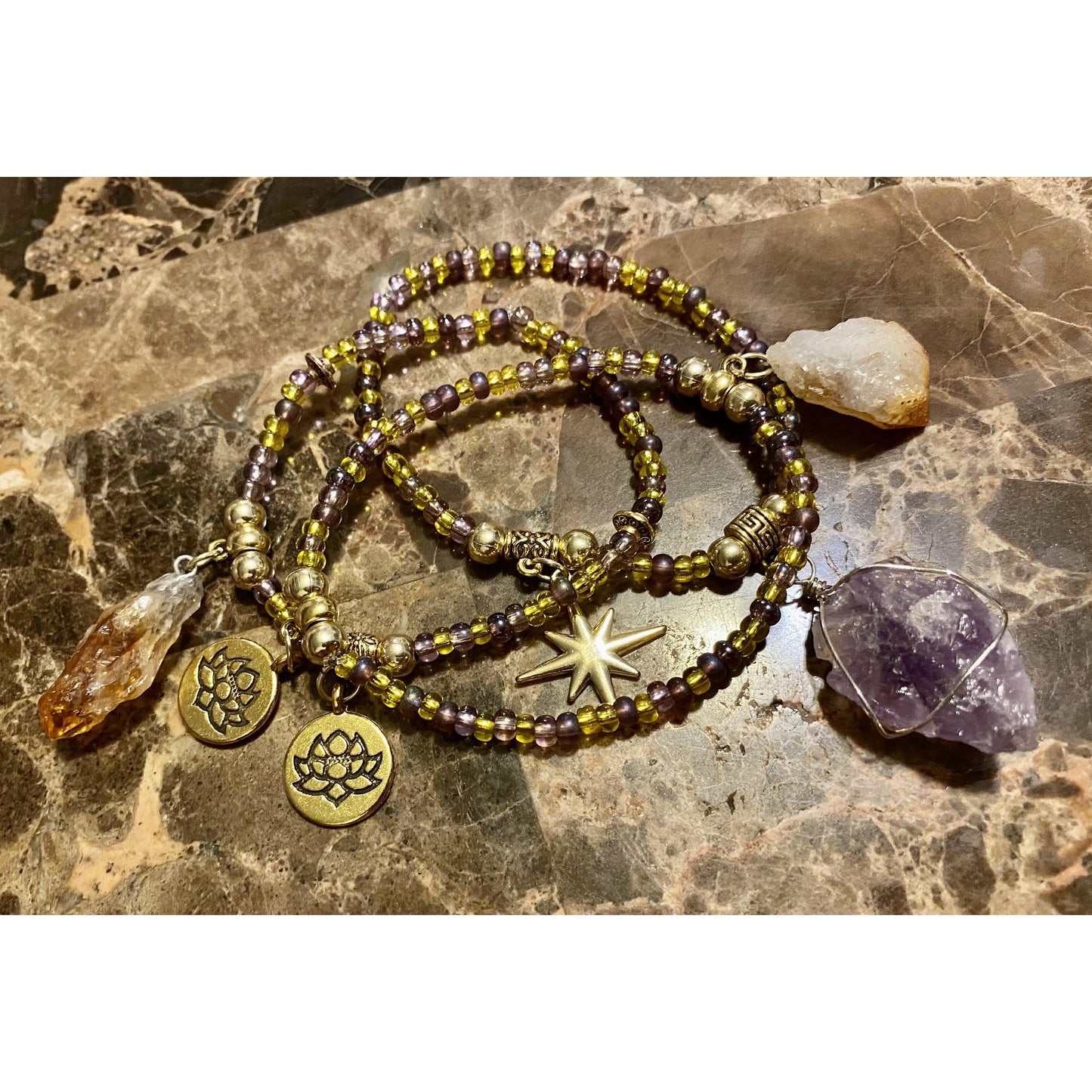 Lavender Lemonade Wrist Crown