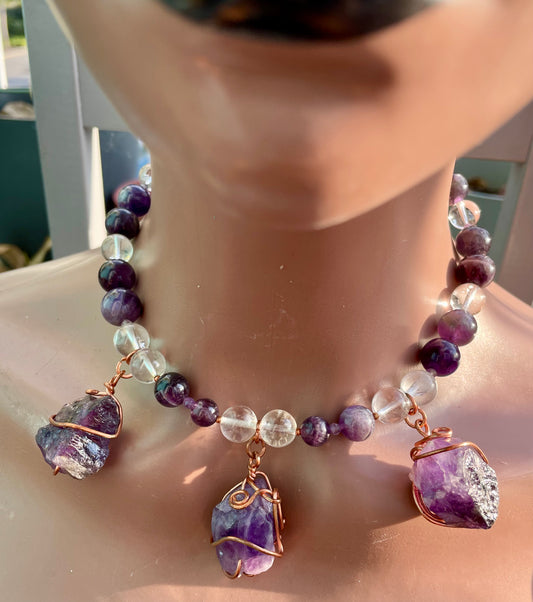 💜 Royal Amethyst Collar